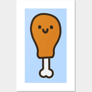 Fried Chicken Drumstick Posters and Art